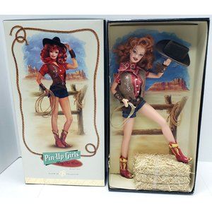BARBIE Gold Label FAO EXCLUSIVE 2005 WAY OUT WEST PIN UP GIRLS Unused